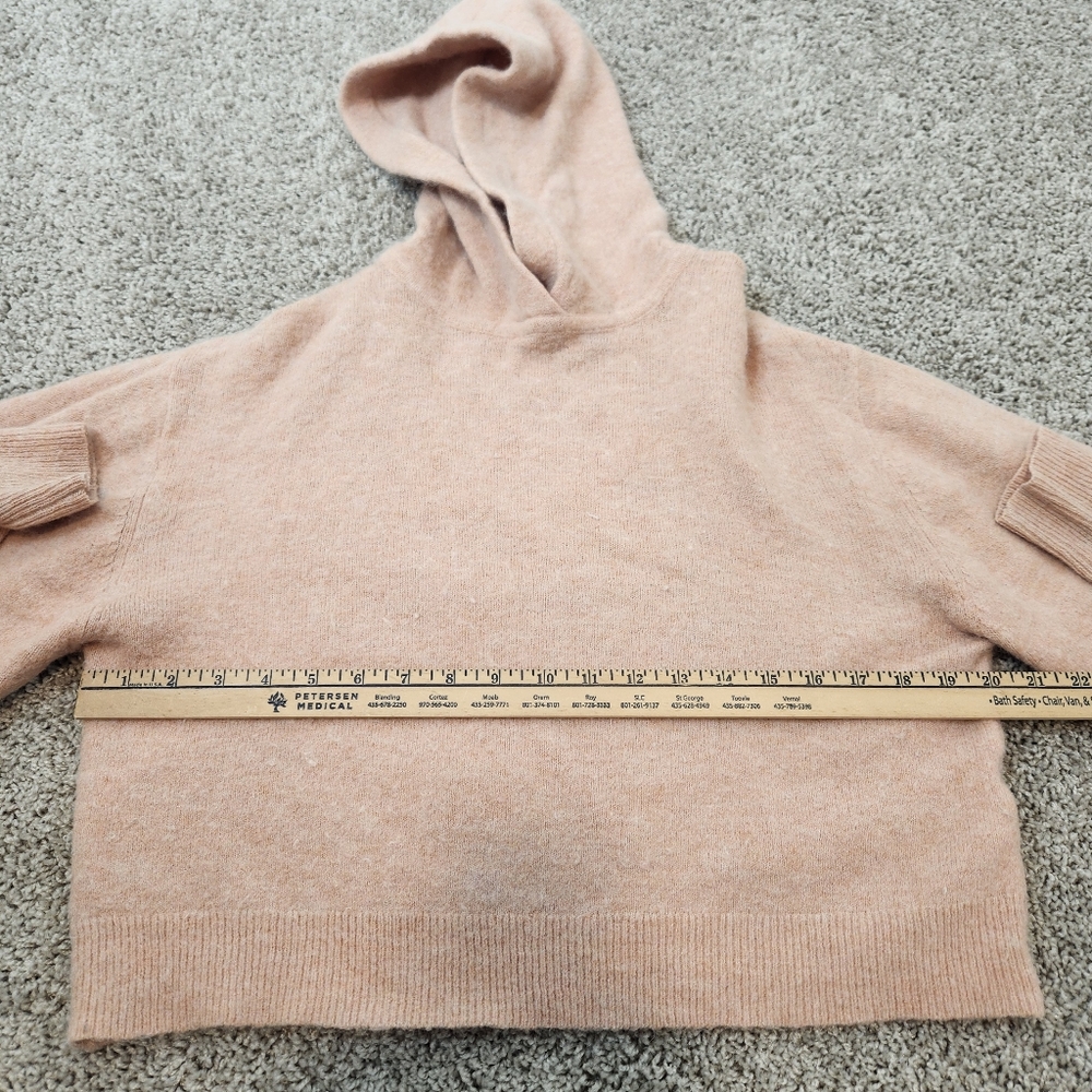 Aritzia Little Moon Wool Blend Sweater Hoodie Size Small - Picture 5 of 6